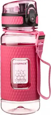 UZSPACE MATARA TRITAN 5043 400 ML AÇIK PEMBE