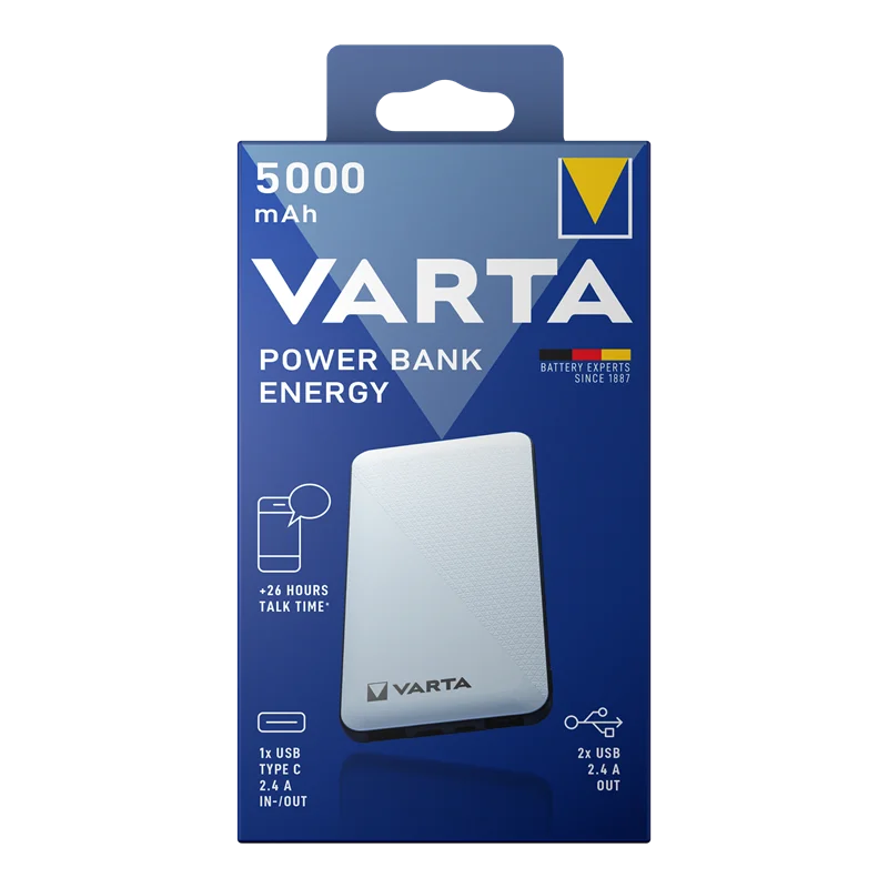 VARTA POWERBANK 5000'LİK 57975101111