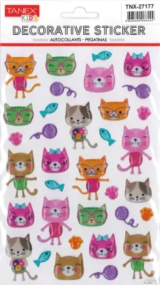 TANEX TNX-27177 OYUNCU KEDİLER SERİSİ 5 AD. TNX2717705
