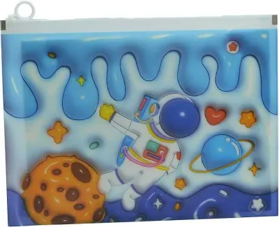 UNICK COLOR KİLİTLİ DOSYA A4 3D ASTRONOT 7462