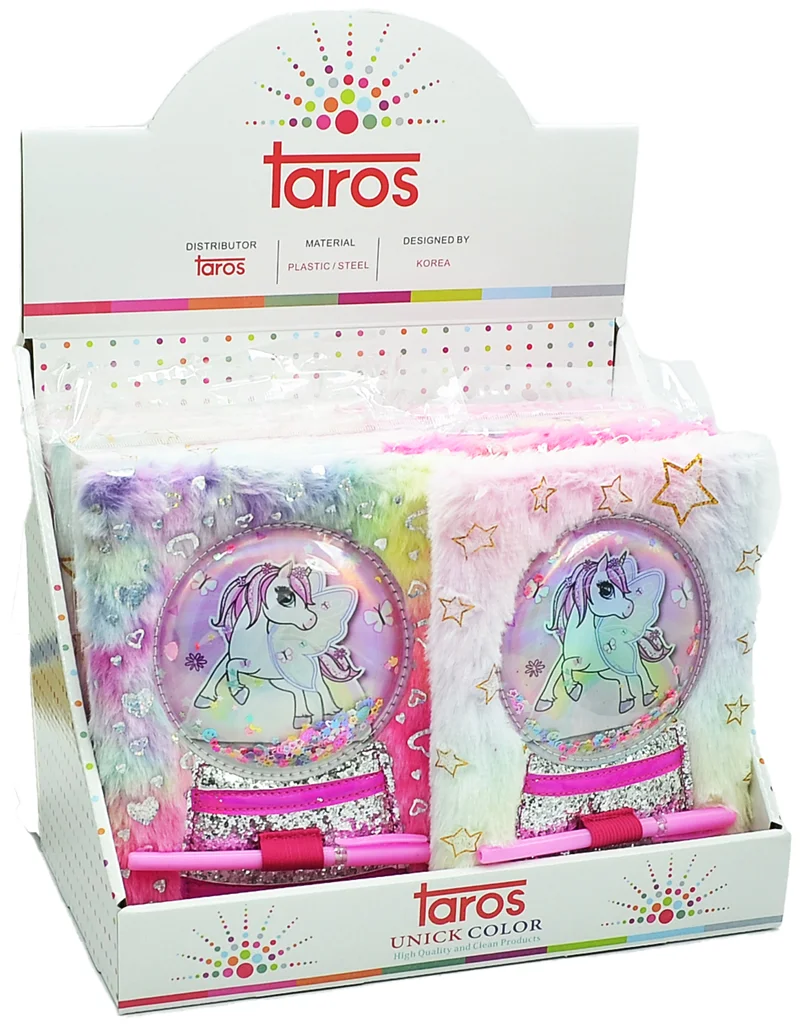 UNICK COLOR HATIRA DEFTERİ UNICORN KALEMLİ PELUŞ 7147