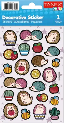 TANEX TNX-27232 PUFFY TATLI KİRPİLER SERİSİ 5 AD. TNX2723205