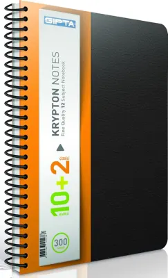 GIPTA DEFTER KRYPTON A4 SPİRALLİ SEPERATÖRLÜ PP KAPAK 10+2 250 YP. 2456