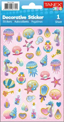 TANEX TNX-27253 PUFFY DENİZ CANLILARI SERİSİ 5 AD. TNX2725305