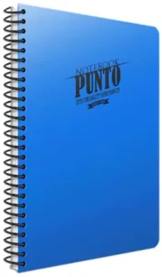 GIPTA DEFTER PUNTO A4 SPİRALLİ PP KAPAK 160 YP. ÇİZGİLİ 6542