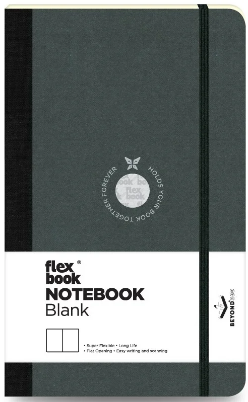 FLEX BOOK DEFTER 13x21 SİYAH 192SF.DÜZ FB 04