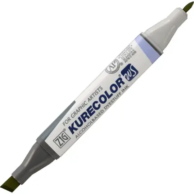 ZIG KURECOLOR TWIN S KC-3000 545 (544) OLIVE GREEN