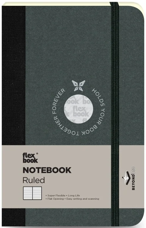 FLEX BOOK DEFTER 9x14 SİYAH 192SF.ÇİZGİLİ FB 16
