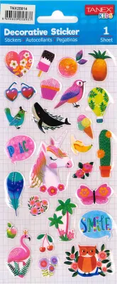 TANEX TNX-25814 DECORATIVE STICKER 5 AD. TNX2581405