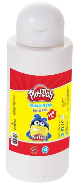 PLAY-DOH PARMAK BOYASI 500ML BEYAZ PLAY-PR014