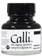 DALER ROWNEY KALİGRAFİ MÜREKKEBİ CALLI INK 29.5 ML JETBLACKIND 604301010