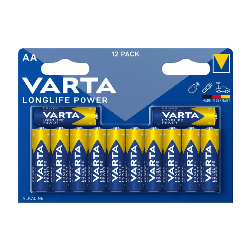 VARTA ALKALİN LL POWER AA 12 Lİ 4906121482