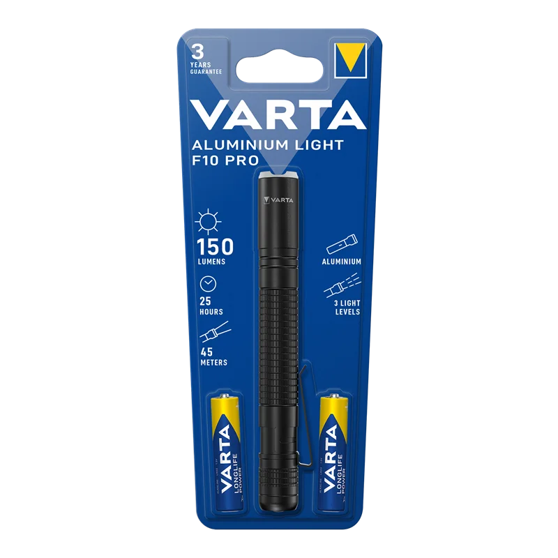 VARTA FENER ALUMİNYUM F10 16606101421