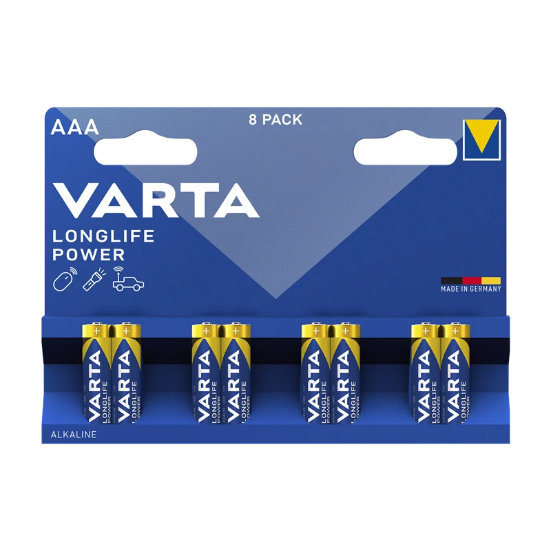 VARTA ALKALİN LL POWER AAA 8 Lİ 4903121418