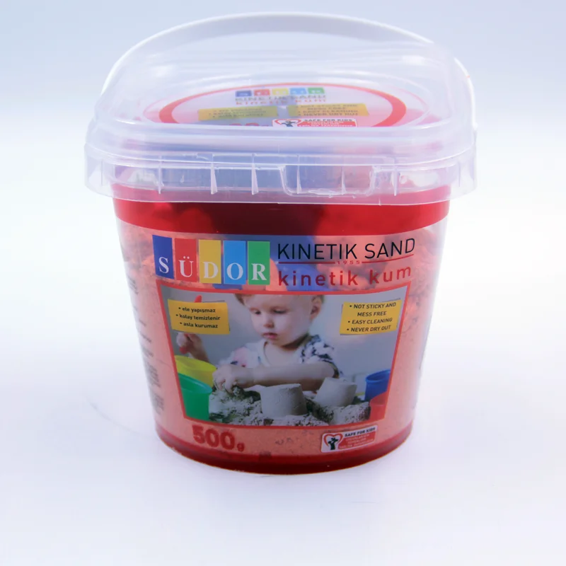 SÜDOR KİNETİK KUM KOVALI 500 G TURUNCU KS02-6
