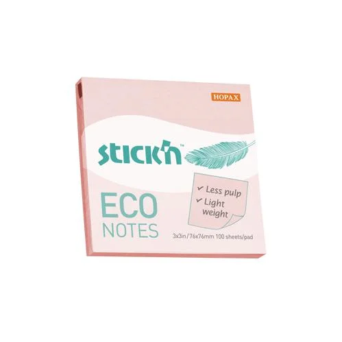 GIPTA YAPIŞKANLI NOT KAĞIDI 76x76 ECO NOTES PASTEL MAVİ 100 YP. 2174700