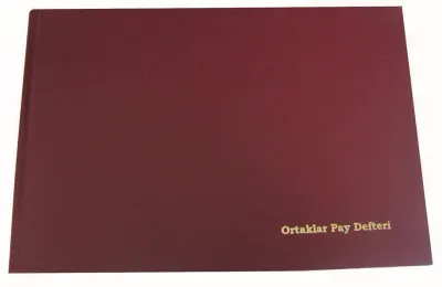 DİLMAN PAY DEFTERİ CİLTLİ 22.5x32 96 YP NUMARALI 5368
