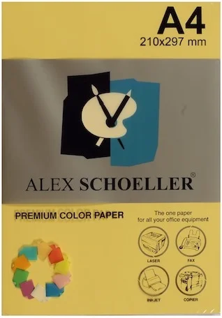 ALEX FOTOKOPİ KAĞIDI A4 SARI 500 LÜ ALX-560