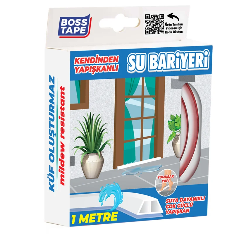 BOSS TAPE SU BARİYERİ 27 MM x 1M BEYAZ BT-06020