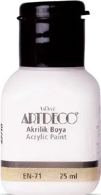 ARTDECO AKRİLİK BOYA 25 ML KIRIK BEYAZ Y-070A-3670