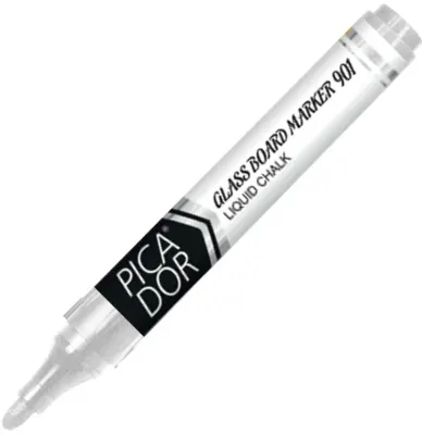 PICADOR CAM BOYAMA MARKÖRÜ 901 BEYAZ KX135