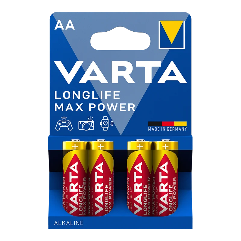VARTA ALKALİN LL MAX POWER AA 4 LÜ 4706101404