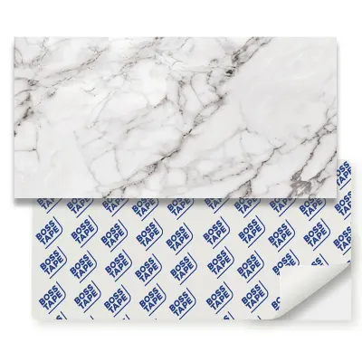 BOSS TAPE KARO PVC YAPIŞKANLI 30x60 CM 4 LÜ PAKET GRİ MERMER BT-12007