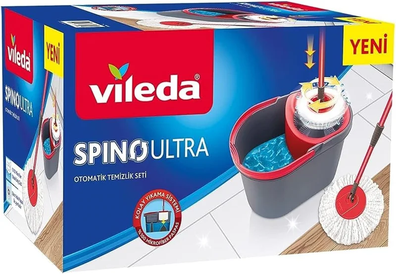 VİLEDA MOP SPİNO ULTRA TEMİZLİK SETİ 170644