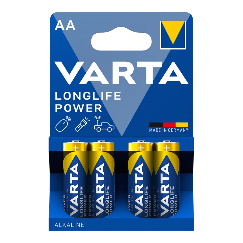 VARTA ALKALİN LL POWER AA 4 LÜ 4906121414