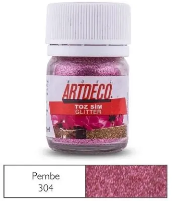 ARTDECO TOZ SİM 25 ML PEMBE Y-012A-304