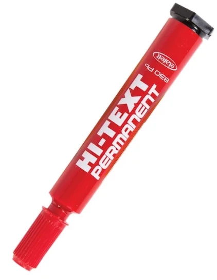 HI-TEXT PERMANENT MARKER YUVARLAK UÇ 830PBK KIRMIZI