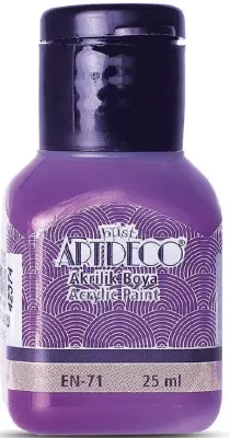 ARTDECO AKRİLİK BOYA 25 ML PATLICAN MORU Y-070A-3049