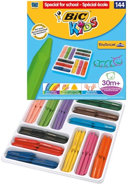 BIC PASTEL BOYA PLASTIDECOR ÜÇGEN 144 LÜ  8878332
