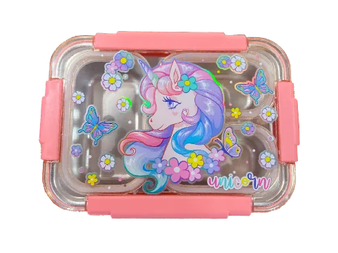 DREAM VEST ÇİÇEKLİ UNICORN ÇELİK BESLENME KABI 710 ML.(U2086) VST-BES0035