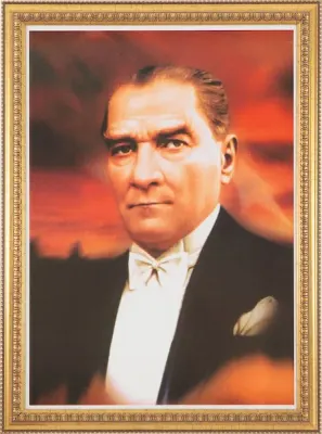İNTER ATATÜRK PORTRESİ VARAKLI 50x70 İNT-031