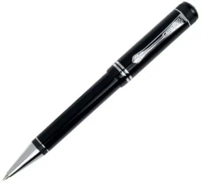 KAWECO TÜKENMEZ KALEM DIA2 SİYAH KROM 10000564