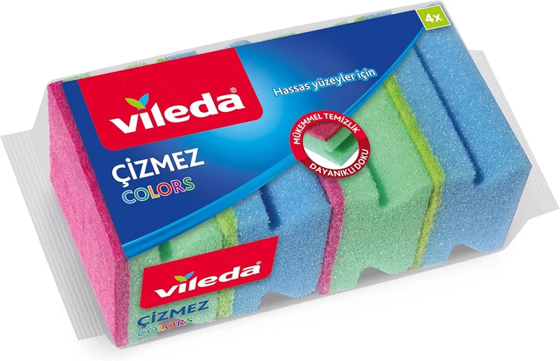 VİLEDA SÜNGER ÇİZMEZ 4 LÜ 169750