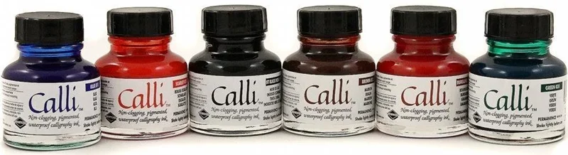 DALER ROWNEY ÇİZİM MÜREKKEBİ CALLI INK 6 LI SET 604300010