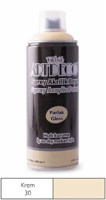 ARTDECO SPREY BOYA AKRİLİK 400 ML KREM Y-400-30
