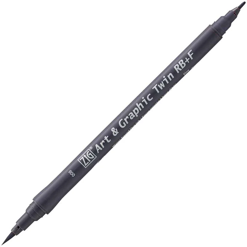 ZIG ART&amp;GRAPHIC TWIN RB TUT-95 8 GRAY