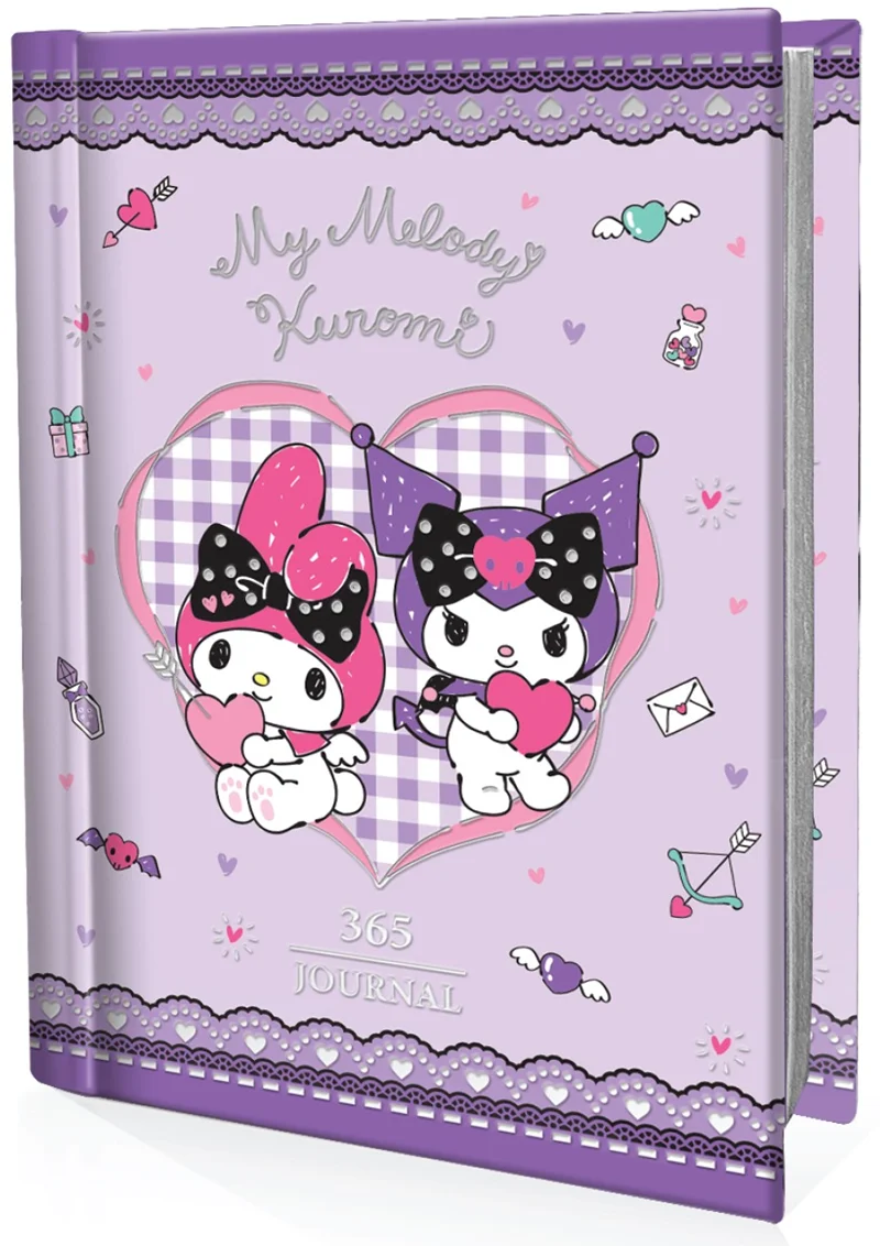 VİCTORİAS JOURNALS KUROMİ VE MY MELODY 365 GÜN GÜNLÜK 368 SAYFA 80 GR A7 525-1987