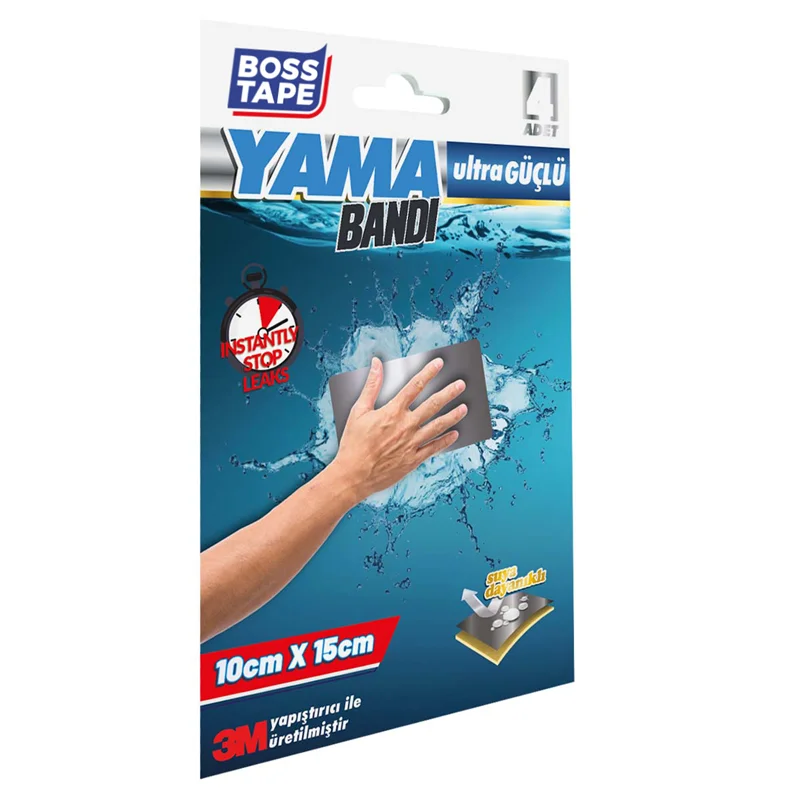 BOSS TAPE ÖZEL BANT YAMA BANDI 100x150 MM 4 ADET BT-02028
