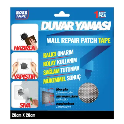 BOSS TAPE DUVAR YAMASI 20x20 CM 1 ADET BT-02021