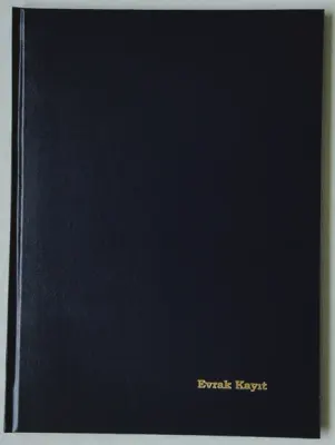 DİLMAN EVRAK KAYIT DEFTERİ CİLTLİ 22.5x32  96 YP 5012