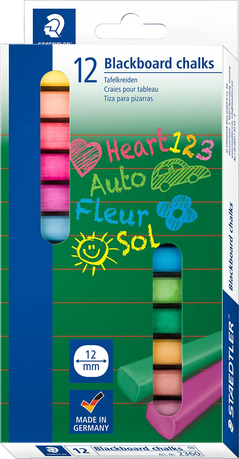STAEDTLER TEBEŞİR 12 Lİ KUTU 2360