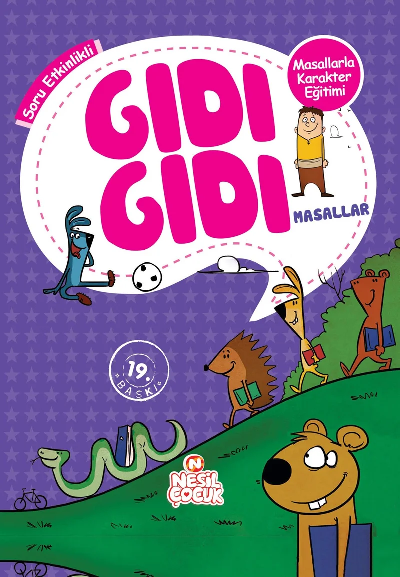 NESİL ÇOCUK - GIDI GIDI MASALLAR (SORU ETKİNLİKLİ) CİLTLİ
