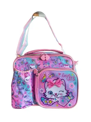 DREAM VEST PIŞIK KEDİ MATARA GÖZLÜ BESLENME ÇANTA SETİ (U2098-1) VST-BS0035