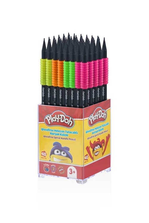 PLAY-DOH WOODFREE HELEZON TUT.YUVARLAK KURŞUN KALEM 40'LI PLAY-KK029