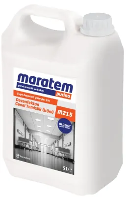 MARATEM M215 DEZENFEKTAN GENEL TEMİZLİK ÜRÜNÜ 5L 9225040