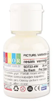 SÜDOR RESIM VERNIĞI SU BAZLI 25 ML SD723-4W